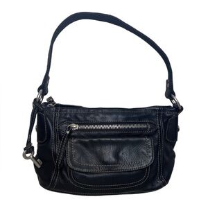 Fossil Genuine Leather Y2K Shoulder Bag